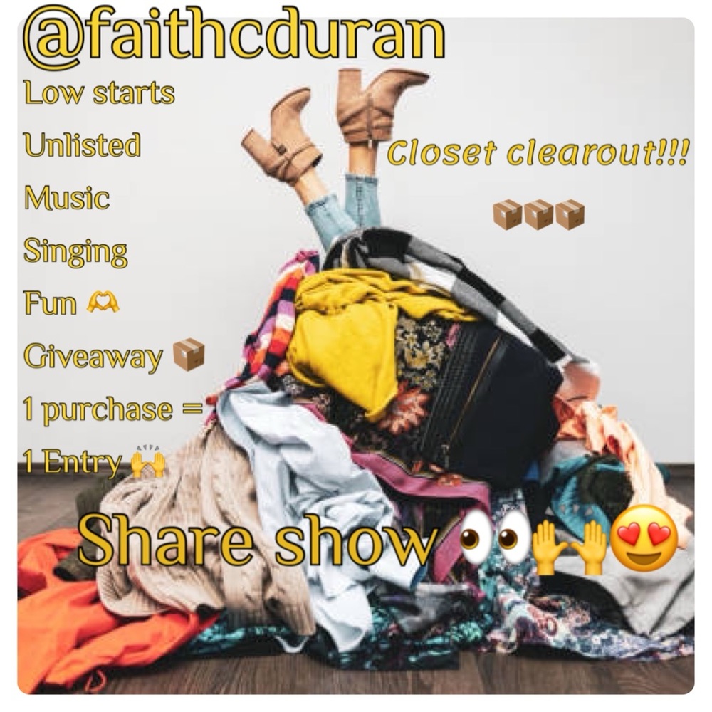 SPRING CLEANING - CLOSET CLEAROUT!!! **See info** Like to be notified!!🚨‼️🔔